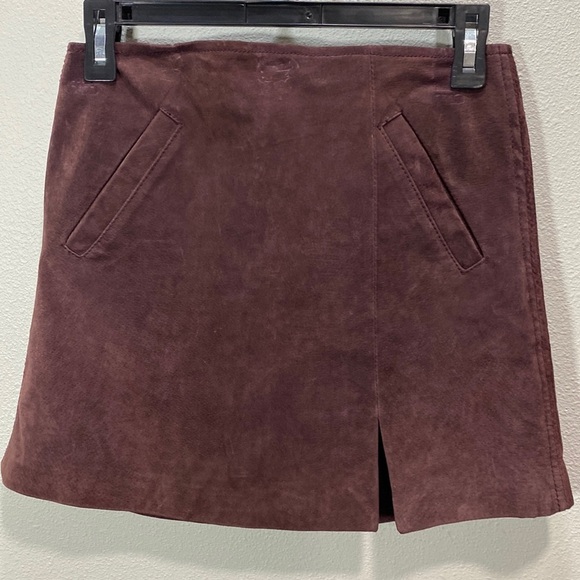 Blank NYC Dresses & Skirts - BlankNYC leather‎ suede mini skirt